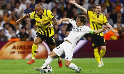 Real Madrid lội ngược dòng ngoạn mục, nghiền nát Dortmund 5-2